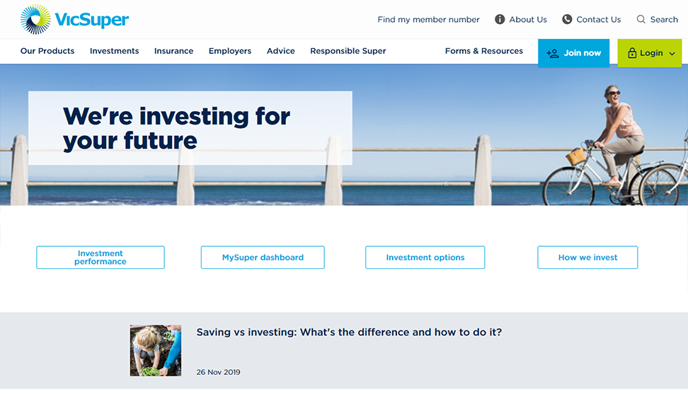 VicSuper NOW Digital Agency